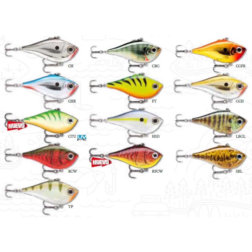 Купить Rapala 14RARPR07HSD Rippin Rap 70 Mm 24g Многоцветный  HSD 7ft.ru в интернет магазине Семь Футов