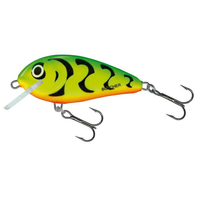 Купить Salmo QBU004 Butcher 50 Mm 5g Многоцветный  Green Tiger 7ft.ru в интернет магазине Семь Футов