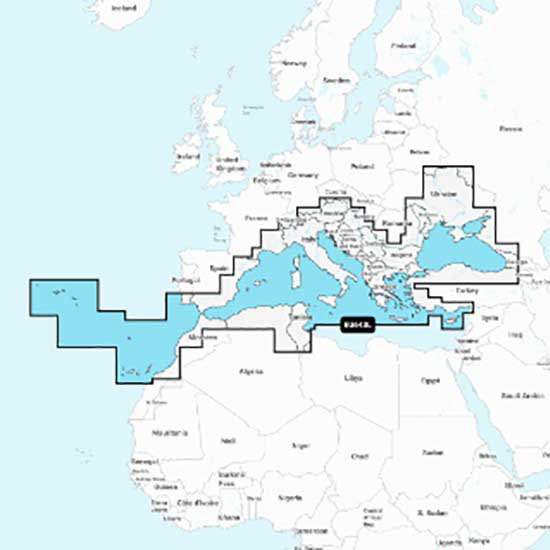 Купить Garmin 010-C1351-30 NAEU643L Mediterranean&Black Sea Карта Navionics®+ Micro SD/SD-карта Многоцветный Multicolour 7ft.ru в интернет магазине Семь Футов