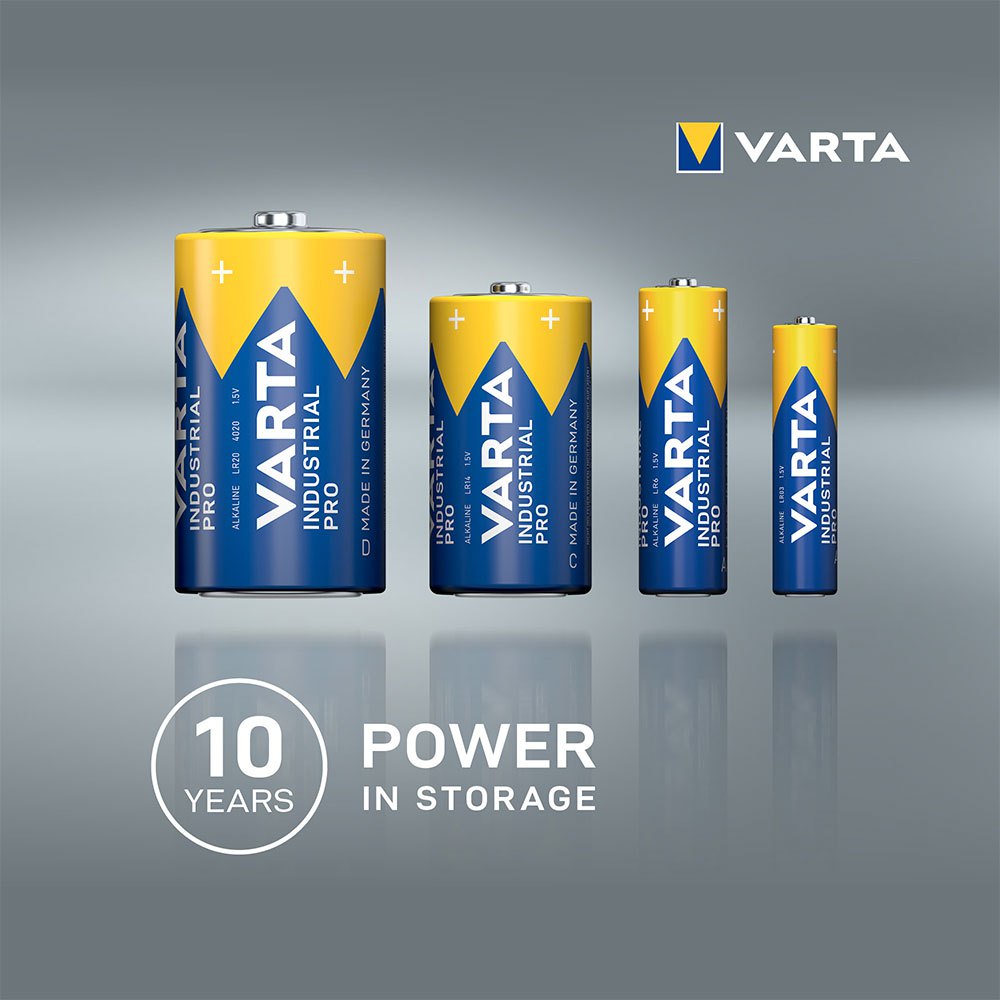 Купить Varta 38593 Industrial Pro Батарейки L 14 C 20 единицы Голубой Blue / Yellow 7ft.ru в интернет магазине Семь Футов
