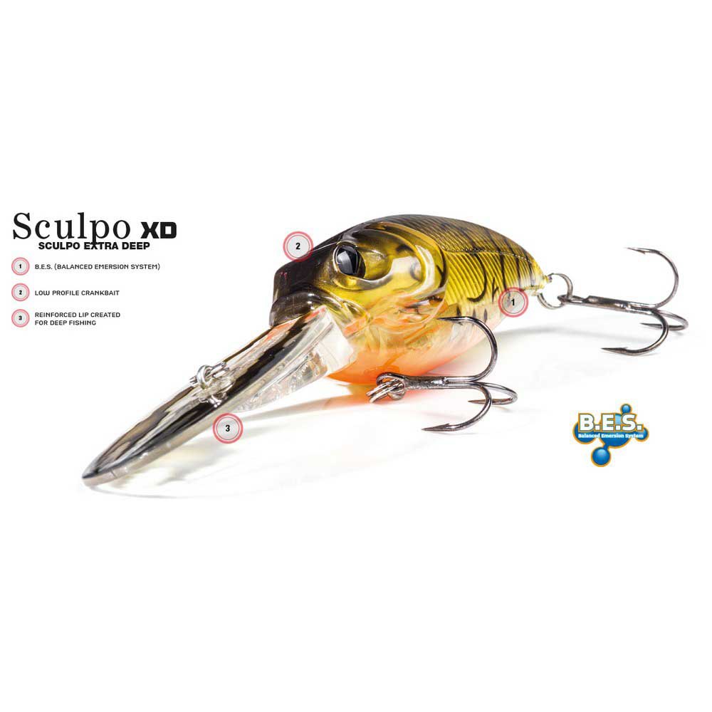 Купить Molix SXDR-326 Sculpo Extra Deep Rattilin 65 Mm 27g Многоцветный 326 MX Tennessee Shad 7ft.ru в интернет магазине Семь Футов