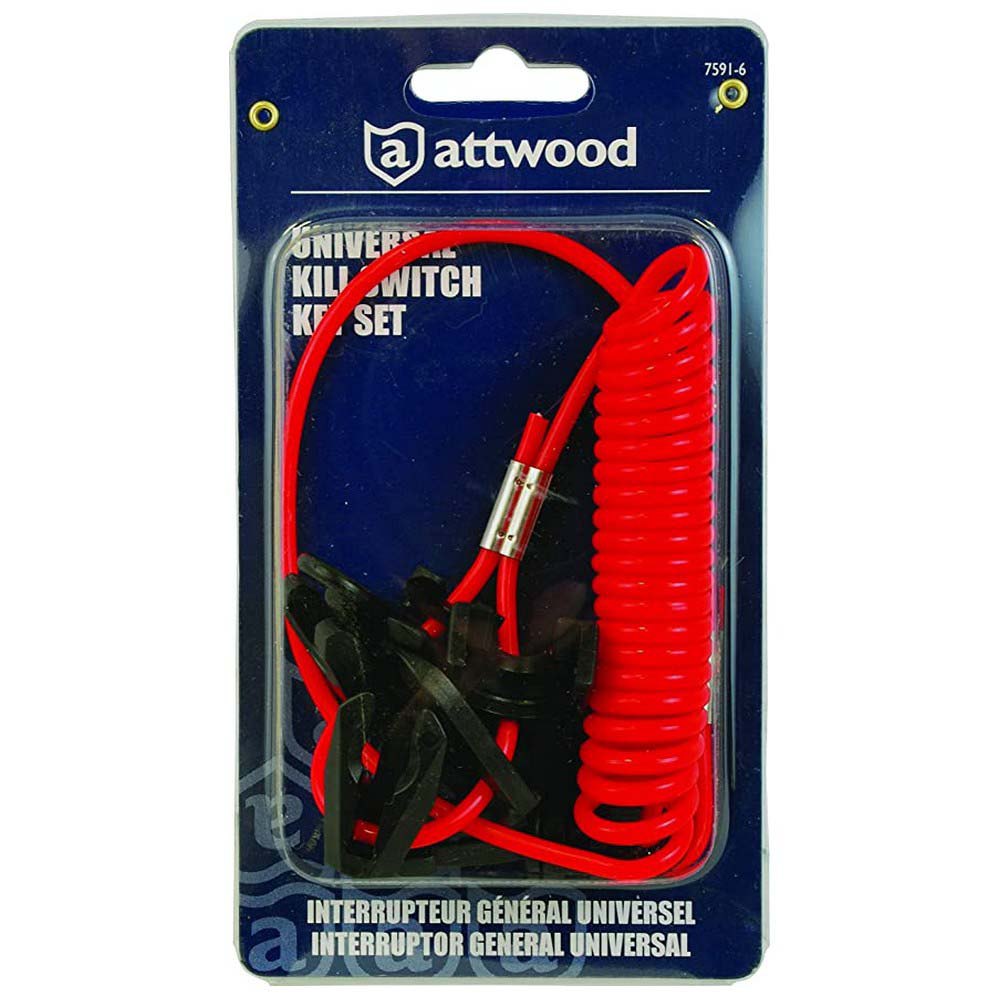Купить Attwood ATT-7591-6 Набор ключей выключателя для катера Красный Red / Black 7ft.ru в интернет магазине Семь Футов