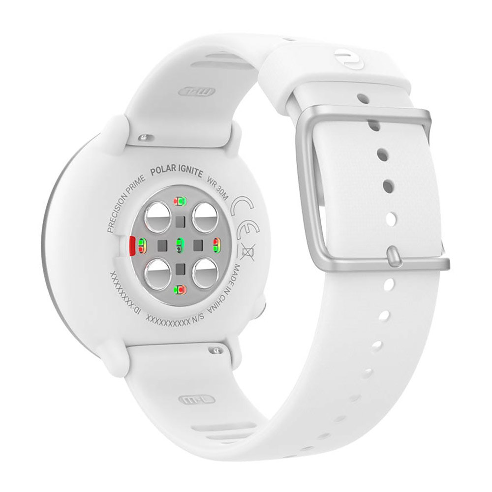 Купить Polar 90071067 Ignite Часы Белая  White / Silver M-L  7ft.ru в интернет магазине Семь Футов