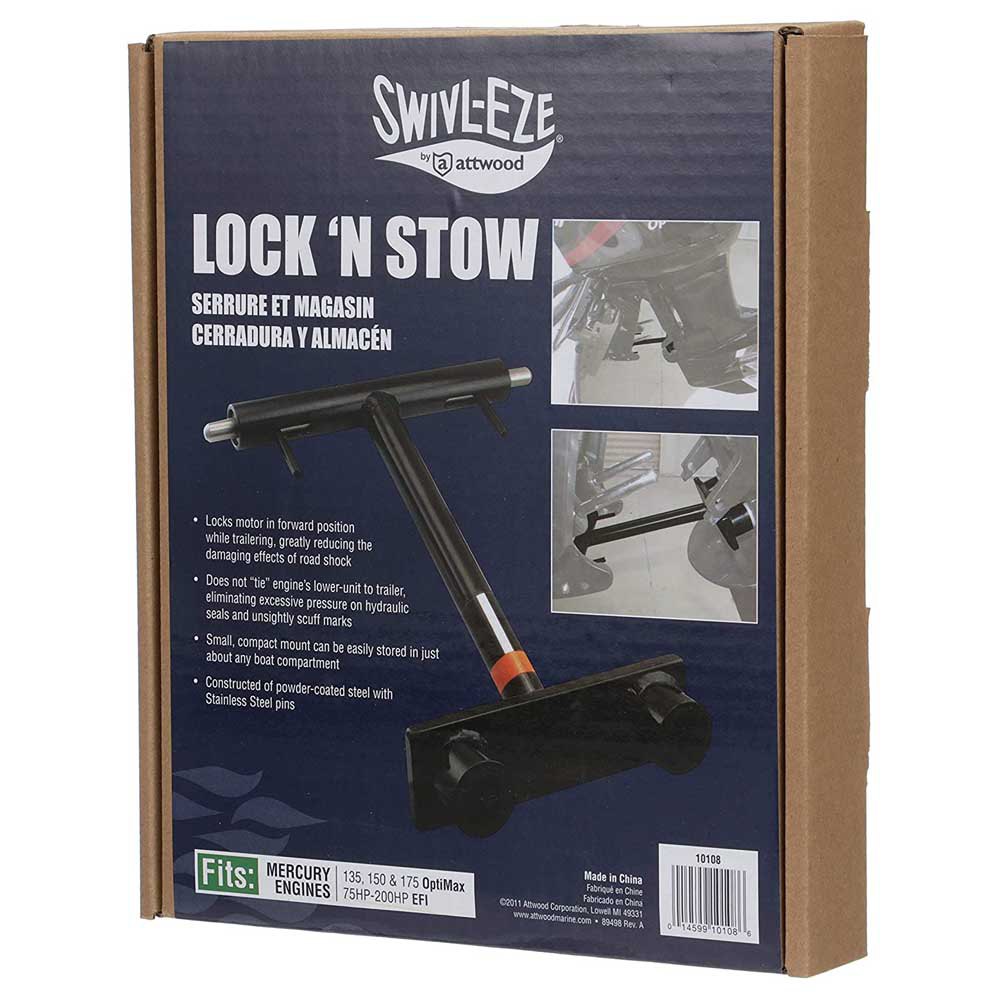 Купить Swivl-eze ATT-10108 Lock N´ Stow™ Поддержка прицепа Черный 7ft.ru в интернет магазине Семь Футов