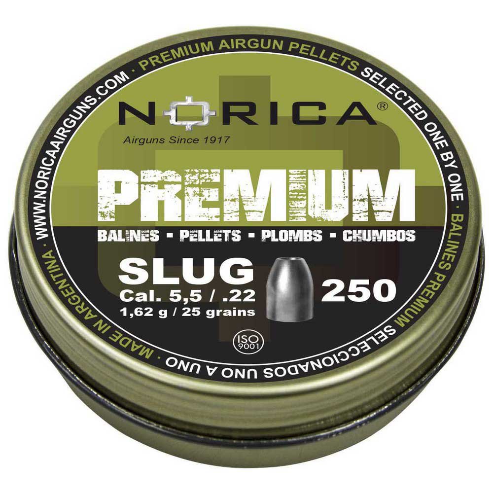 Купить Norica 198.00.103 Slug 250 единицы измерения Черный Black 5.5 mm  7ft.ru в интернет магазине Семь Футов