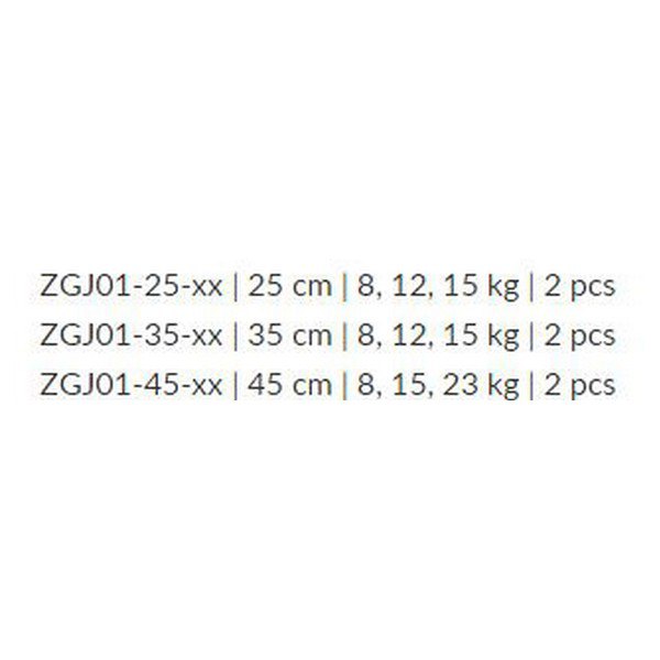 Купить Mikado ZGJ01-45-8 Fluorocarbon Jaws Лидер 45 см Бесцветный Grey 8 kg  7ft.ru в интернет магазине Семь Футов