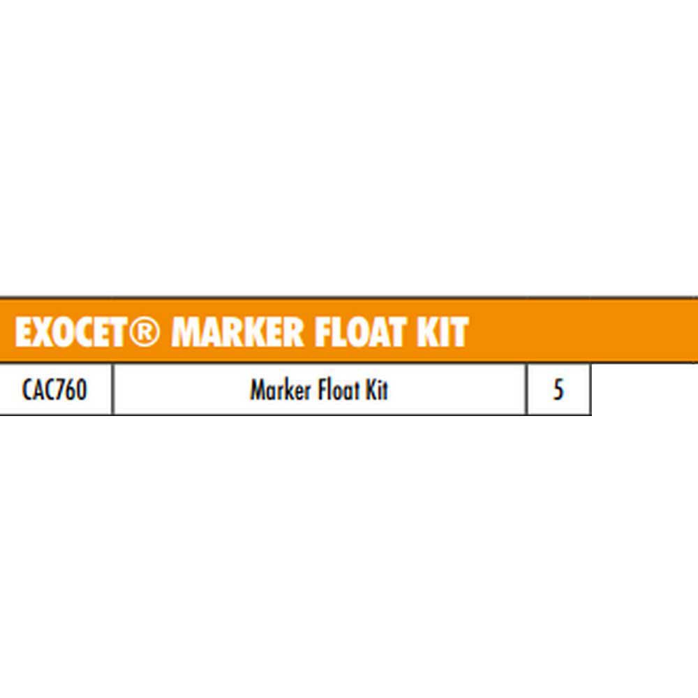 Купить Fox international CAC760 Exocet Marker Float Kit Оранжевый Orange / Grey 7ft.ru в интернет магазине Семь Футов