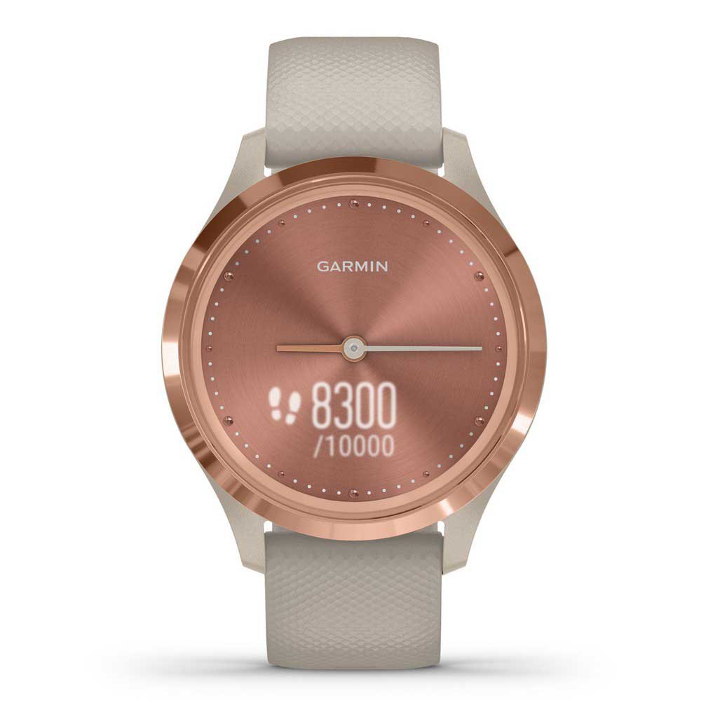 Купить Garmin 010-02238-02 Vivomove 3S Sport Часы Белая  Rose Gold / Tundra 7ft.ru в интернет магазине Семь Футов