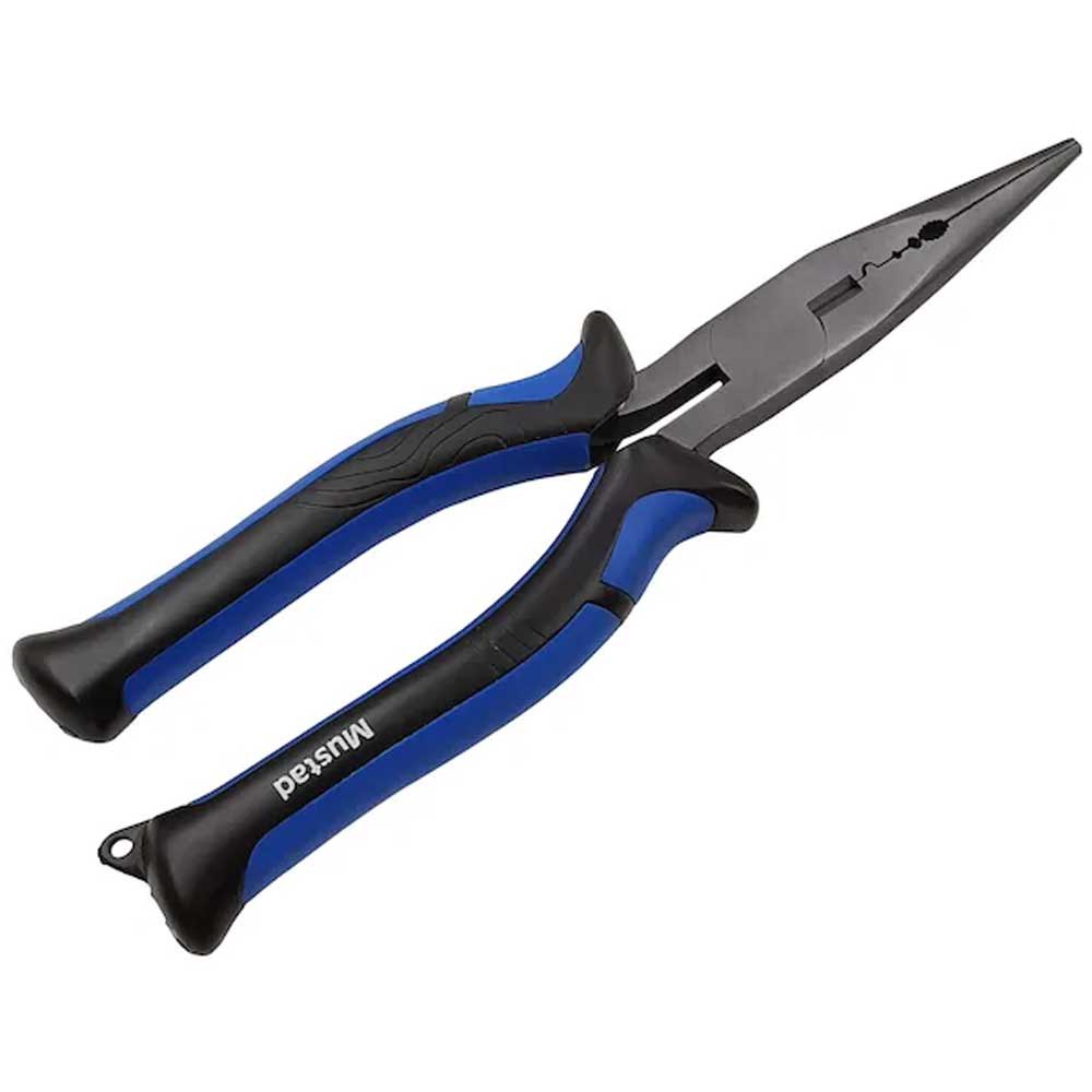 Купить Mustad MT108 Straight Nose Плоскогубцы Голубой Black / Blue 7ft.ru в интернет магазине Семь Футов