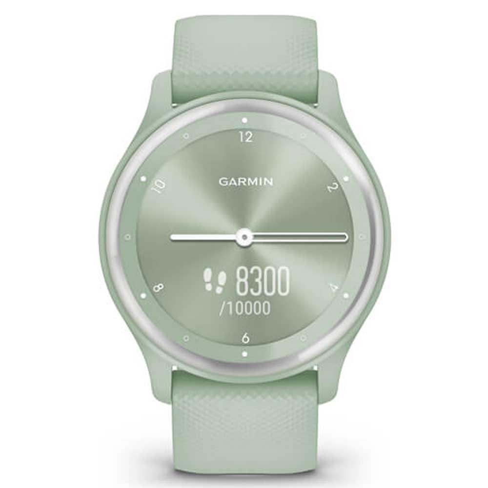 Купить Garmin 010-02566-03 Vívomove® Sport Часы Зеленый  Cool Mint / Silver 7ft.ru в интернет магазине Семь Футов