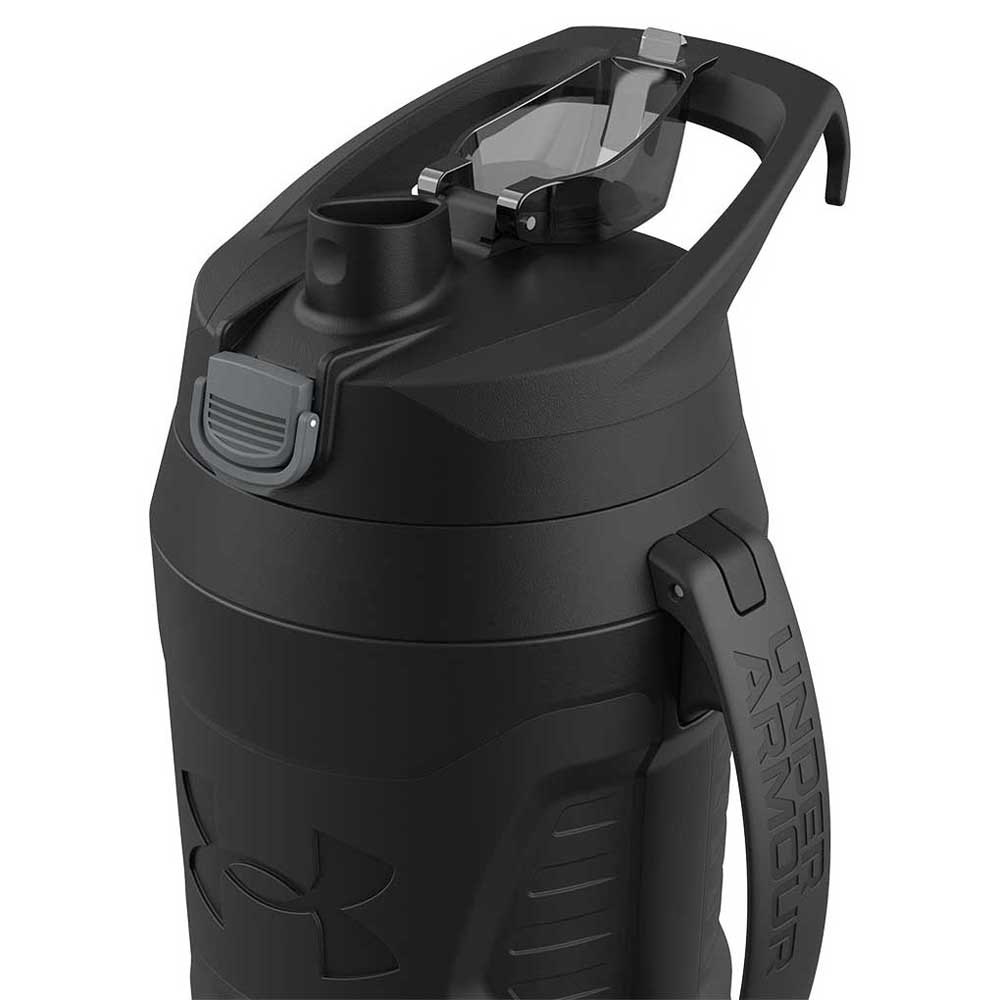 Купить Бутылка для воды Under Armour Playmaker Jug UA70020-BK-1L900 Ø177,8x174x302мм 1,9л чёрного цвета 7ft.ru в интернет магазине Семь Футов