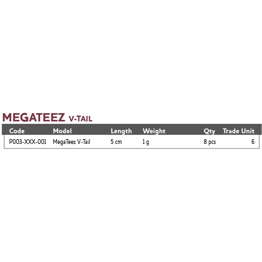 Купить Westin P003-315-001 Mega Teez V-Tail 50 Mm 1g Многоцветный Lime Punch 7ft.ru в интернет магазине Семь Футов