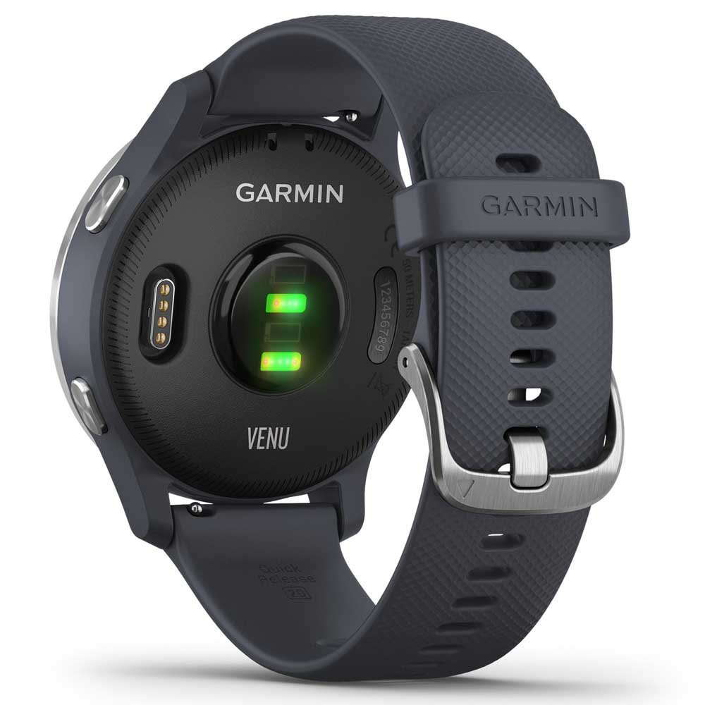 Купить Garmin 010-02173-02 Venu Часы Голубой  Granite Blue / Silver 7ft.ru в интернет магазине Семь Футов