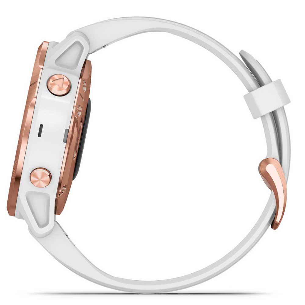 Купить Garmin 010-02159-11 Fenix 6S Pro Часы Белая  Rose Gold / White 7ft.ru в интернет магазине Семь Футов