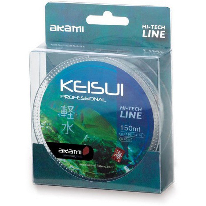 Купить Akami 051918 Keisui Мононить 150 м Бесцветный Transparente 0.180 mm  7ft.ru в интернет магазине Семь Футов