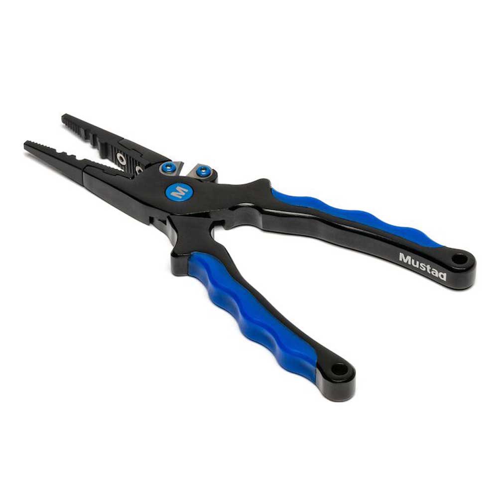 Купить Mustad MT111 Алюминиевые плоскогубцы Голубой Black / Blue 7ft.ru в интернет магазине Семь Футов