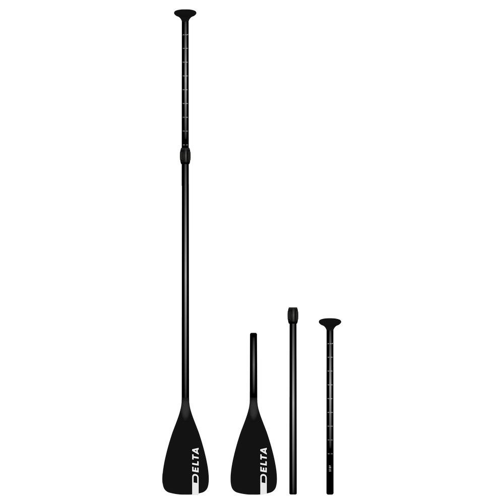 Купить Delta sup DEPA4020 0 Весло 3 Разделы Черный  Black 170-215 cm  7ft.ru в интернет магазине Семь Футов