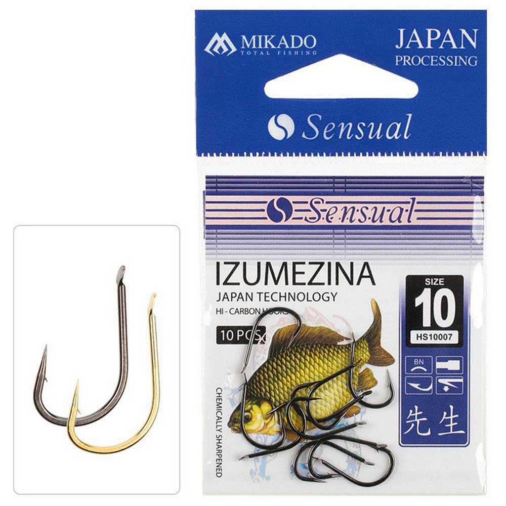 Купить Mikado HS10007-8B Sensual Izumezina Зубчатый Крюк Серебристый Black Nickel 8  7ft.ru в интернет магазине Семь Футов