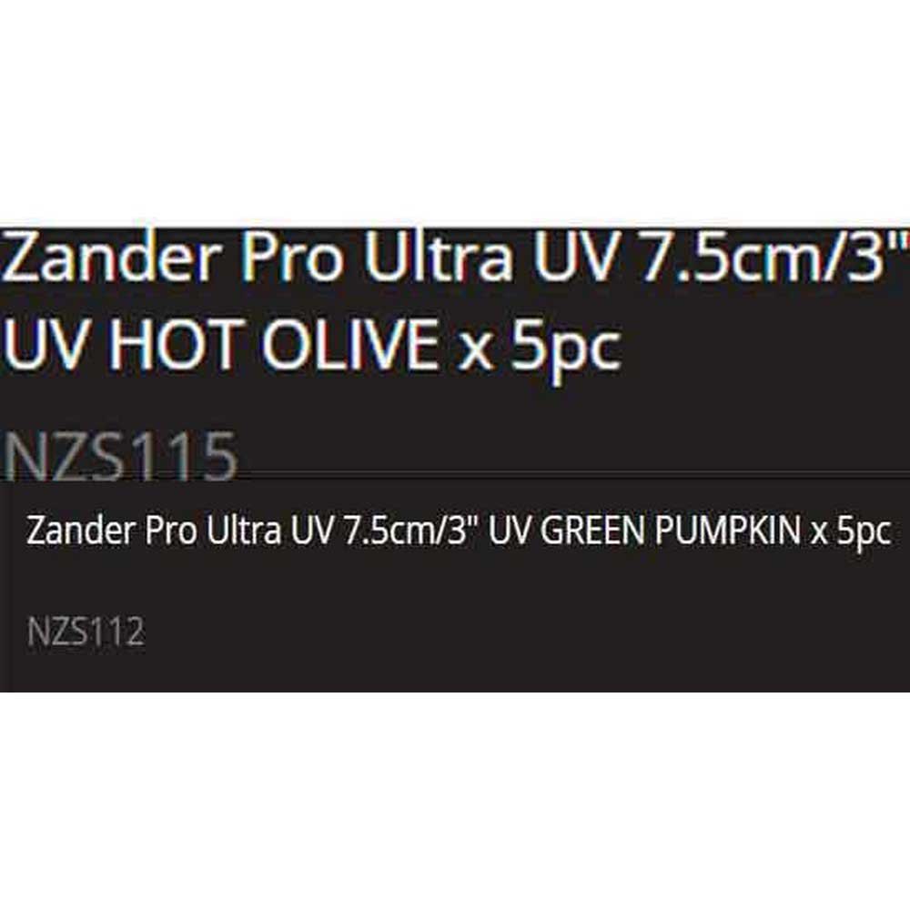 Купить Fox rage NZS115 Zander Pro Ultra Мягкая приманка 75 mm 5 единицы измерения Бесцветный UV Hot Olive 7ft.ru в интернет магазине Семь Футов