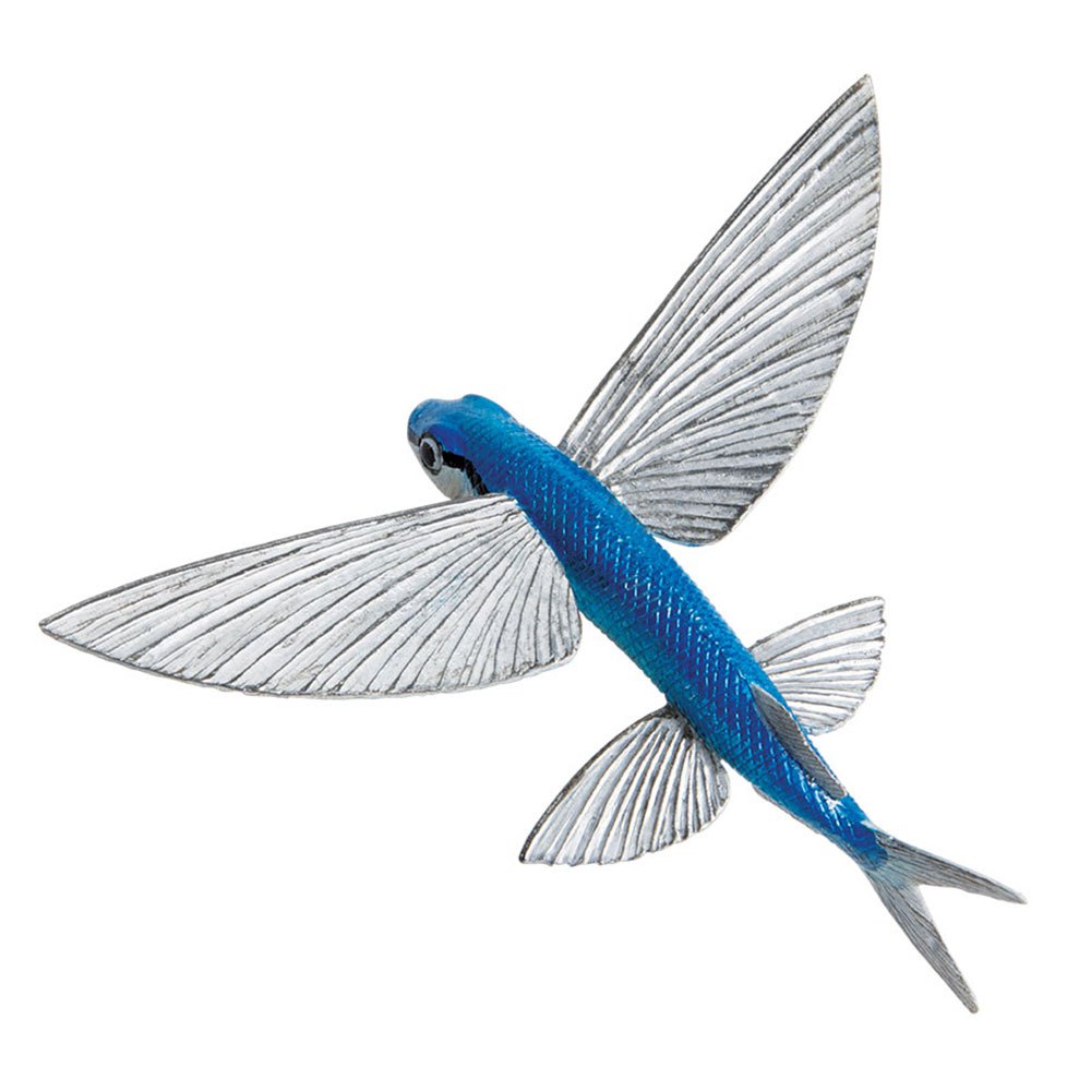 Купить Safari ltd S263529 Flying Fish Фигура Голубой  Blue / Grey From 3 Years  7ft.ru в интернет магазине Семь Футов