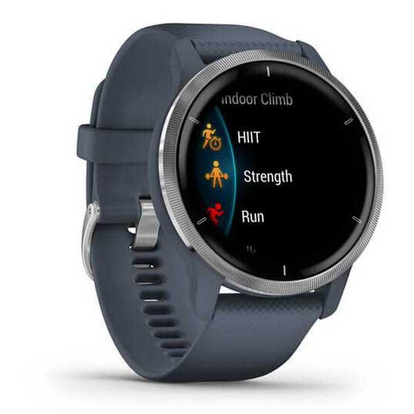 Купить Garmin 010-02430-10 Venu 2 Часы Серый  Blue Graphite / Silver 7ft.ru в интернет магазине Семь Футов