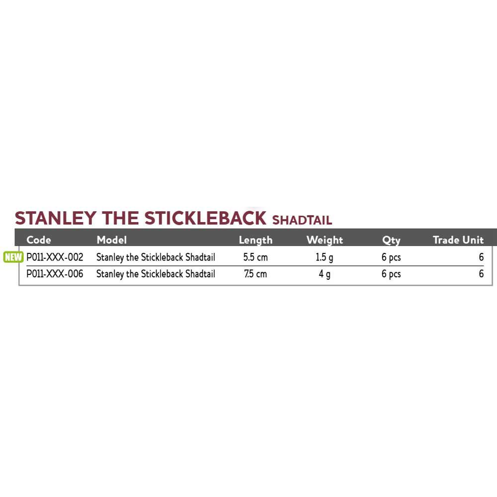 Купить Westin P011-317-002 Stanley The Stickleback Shadtail 55 Mm 1.5g Многоцветный Stickleback 7ft.ru в интернет магазине Семь Футов