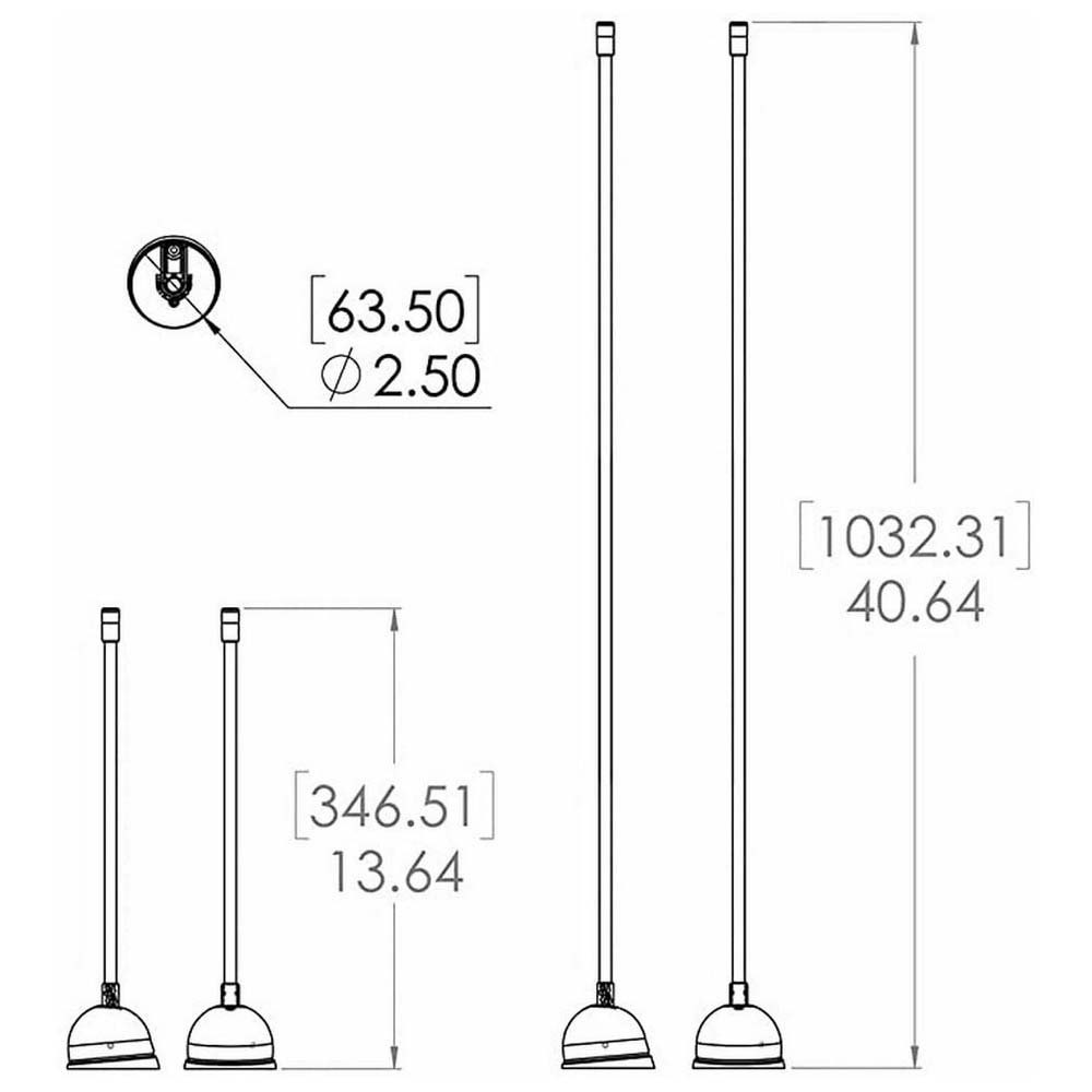 Купить Lumitec 451-101585 Якорь Led Свет Белая  White 30.5 cm  7ft.ru в интернет магазине Семь Футов