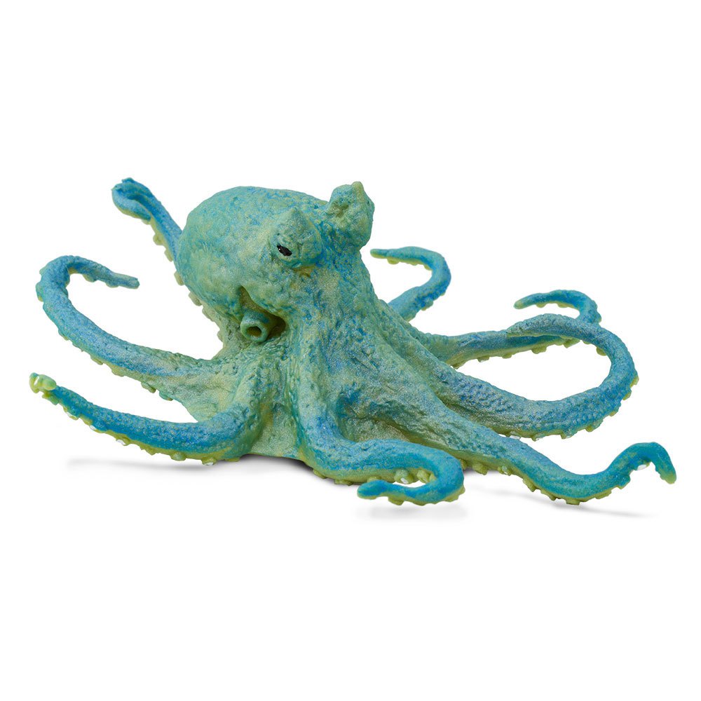 Купить Safari ltd S200929 Octopus Sea Life Фигура Голубой  Blue / Green From 3 Years  7ft.ru в интернет магазине Семь Футов
