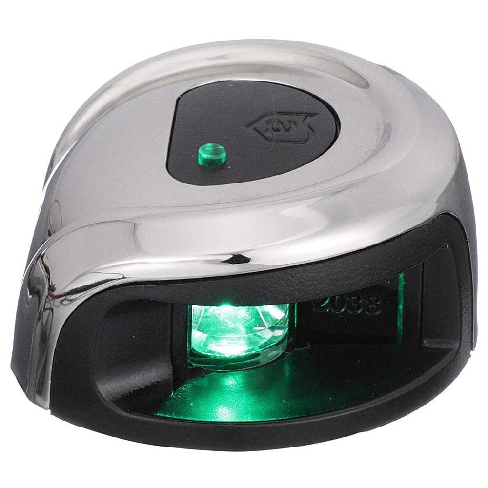 Купить Attwood ATT-NV2012SSG-7 LightArmor Навигационный круглый бортовой фонарь для установки на палубе 1 морская миля Серый Silver 7ft.ru в интернет магазине Семь Футов