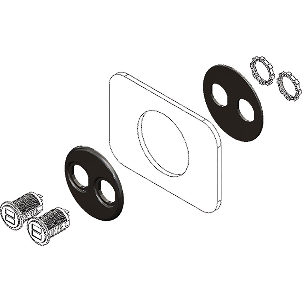 Купить Sea-dog line 354-4261031 Instrument Hole Адаптер для розеток И счетчиков Черный Black 9.5 cm  7ft.ru в интернет магазине Семь Футов