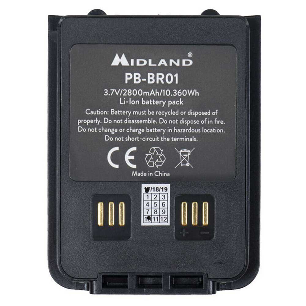 Купить Midland R74611 PB-BR01 2800mAh Аккумулятор для BR 01 Радио Станция Черный Black 7ft.ru в интернет магазине Семь Футов