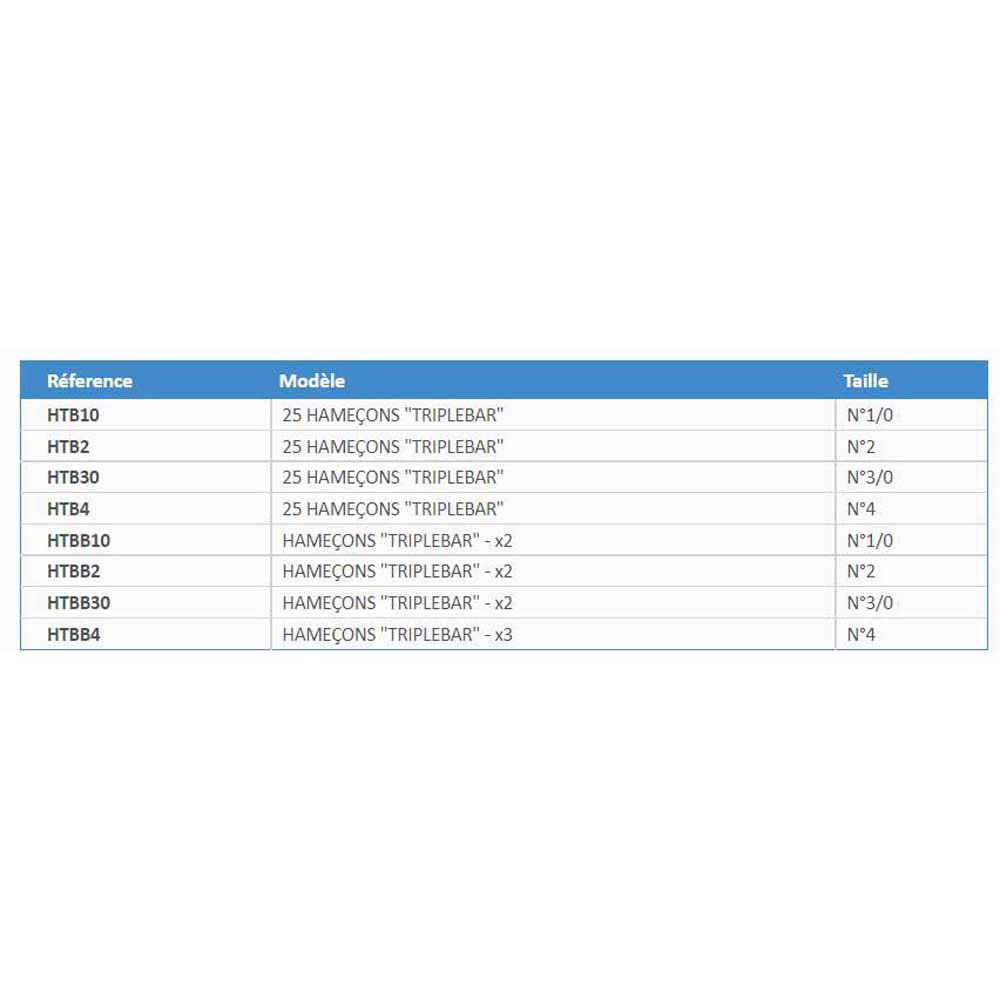 Купить Flashmer HTBB30 Triplebar Тройной Крючок Белая Grey 3/0  7ft.ru в интернет магазине Семь Футов