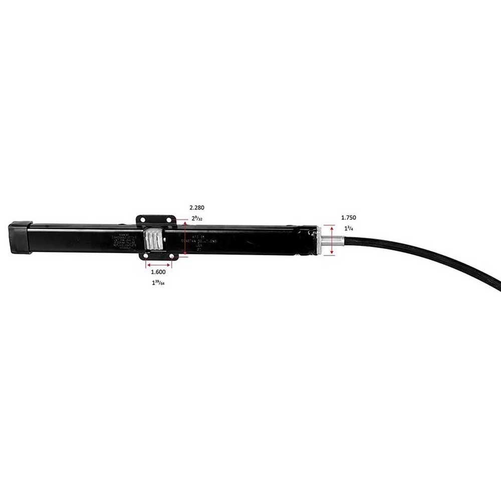 Купить Seastar solutions 1-SSC13420 Cable Стойка с задним креплением SGL Черный 6.01 m  7ft.ru в интернет магазине Семь Футов