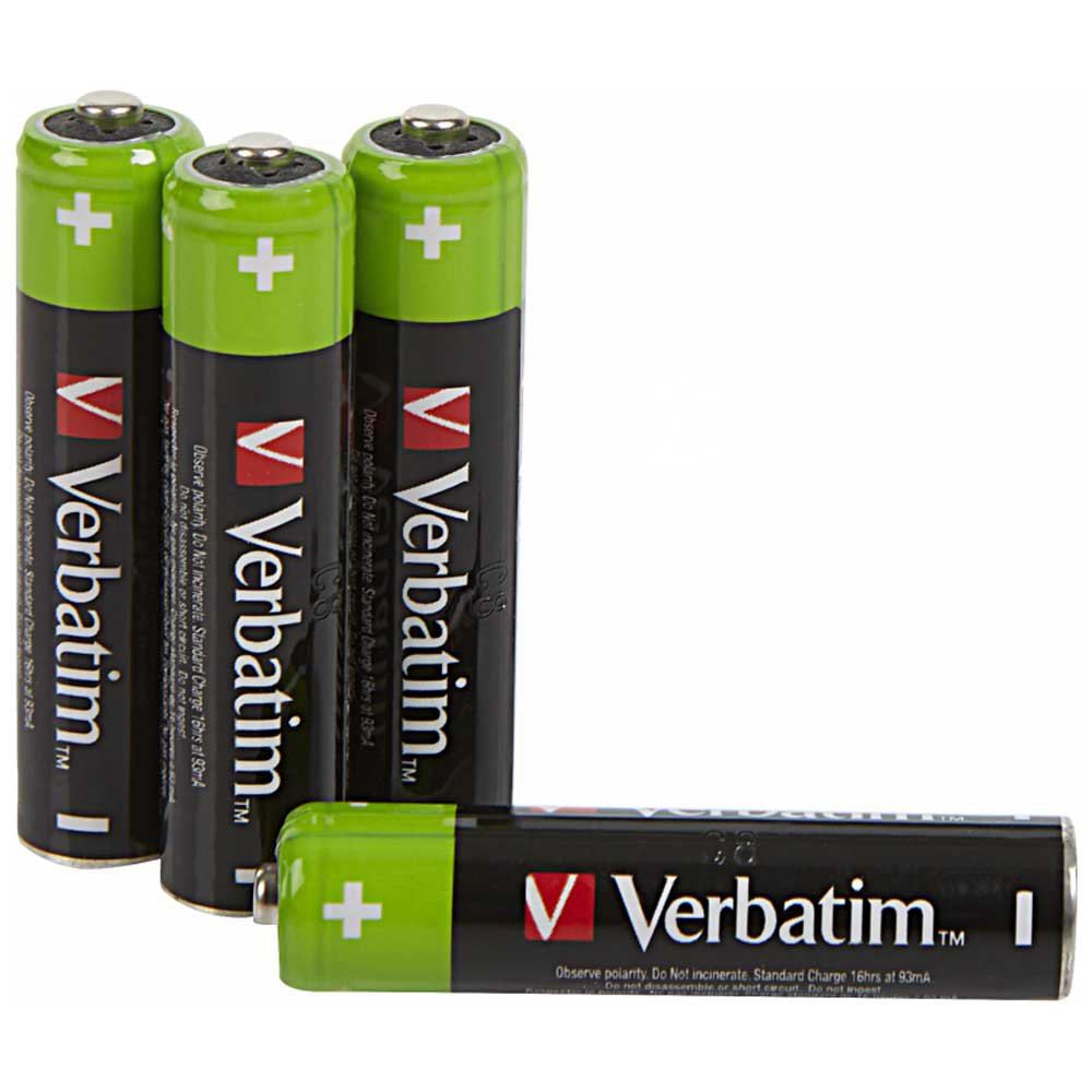 Купить Verbatim HR03 AAA Аккумуляторная батарея 4 единицы Черный Blue 7ft.ru в интернет магазине Семь Футов