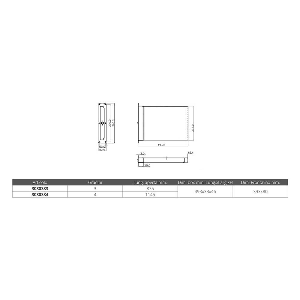 Купить Forniture nautiche italiane 3030383 3 Шаги Нержавеющая сталь Сталь Лестница Бесцветный Silver 7ft.ru в интернет магазине Семь Футов