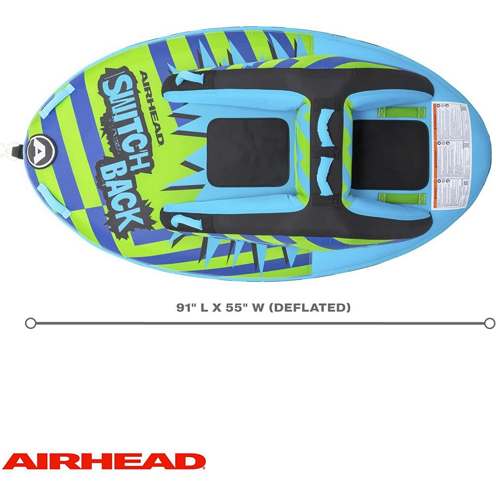 Купить Airhead 253-AHSB2 Switch Back 2 Rider Буксируемый Многоцветный 2 Places  7ft.ru в интернет магазине Семь Футов