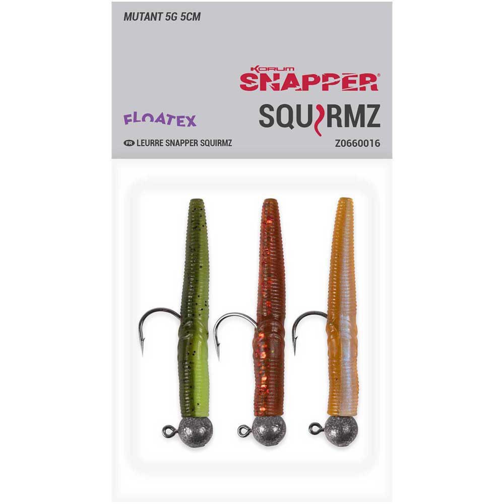 Купить Korum Z0660007 Snapper Floatex Squirmz Мягкая Приманка 75 мм 5 г Зеленый Natural 7ft.ru в интернет магазине Семь Футов