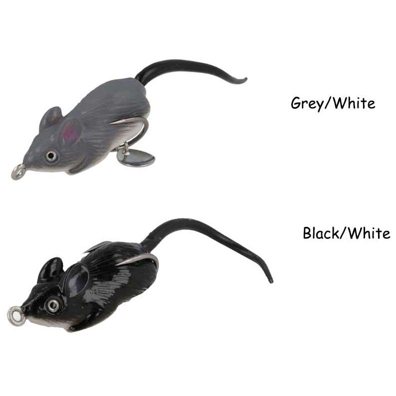 Купить Sea monsters SMRSF45BW Floating Mouse Spin Мягкая Приманка 45 мм Черный Black / White 7ft.ru в интернет магазине Семь Футов