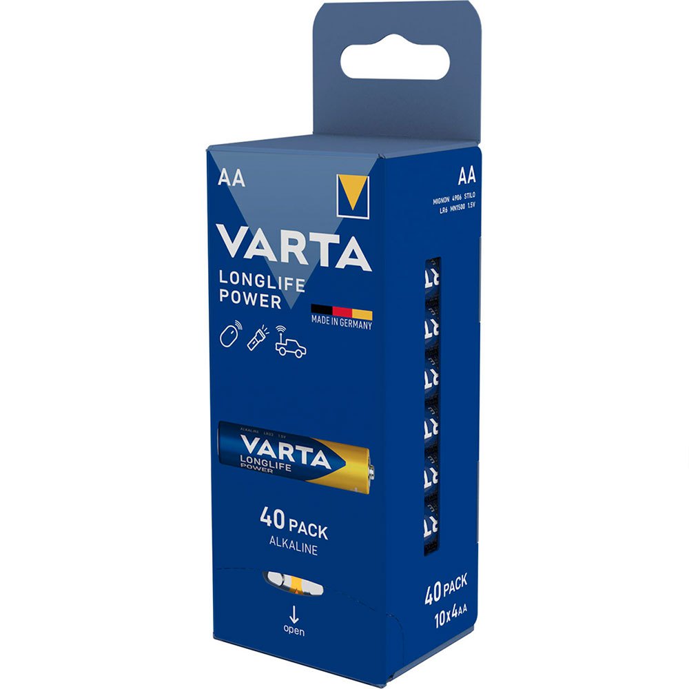 Купить Varta 38446 AA LR6 Щелочная батарея Голубой Blue 7ft.ru в интернет магазине Семь Футов