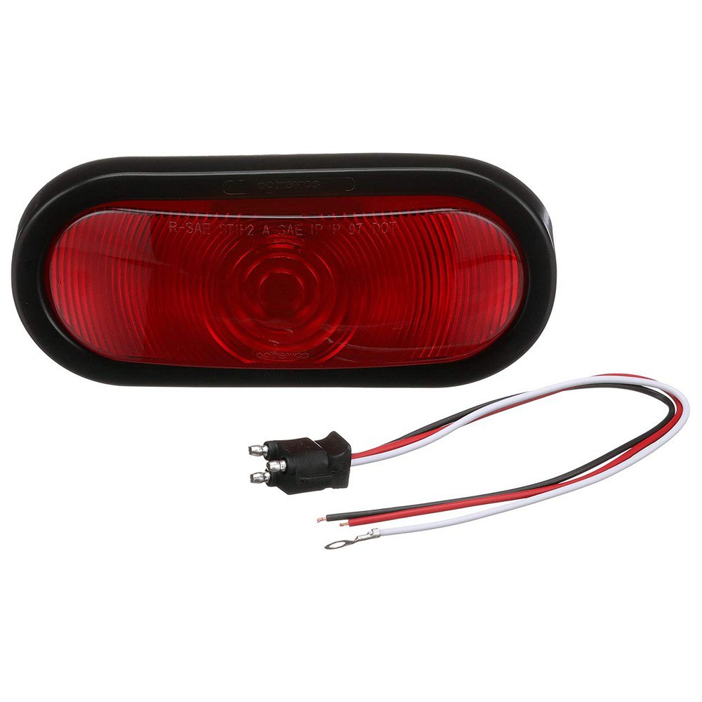 Купить Seachoice 50-52931 3 Функция Овальный задний фонарь Черный Black / Red 7ft.ru в интернет магазине Семь Футов