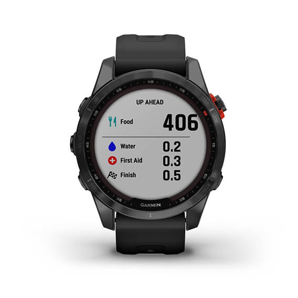 Купить Garmin 010-02539-13 Fenix 7S Solar Часы Черный  Slate Grey / Black 7ft.ru в интернет магазине Семь Футов