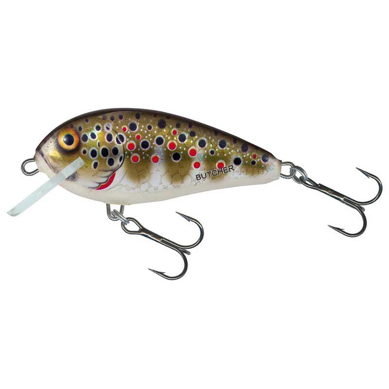 Купить Salmo QBU012 Butcher 50 Mm 7g Многоцветный  Green Tiger 7ft.ru в интернет магазине Семь Футов