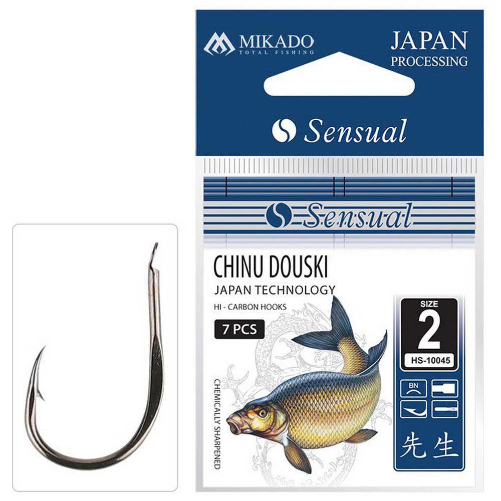 Купить Mikado HS10045-6-BN Sensual Chinu Douski Зубчатый Крюк Серебристый Black Nickel 6  7ft.ru в интернет магазине Семь Футов