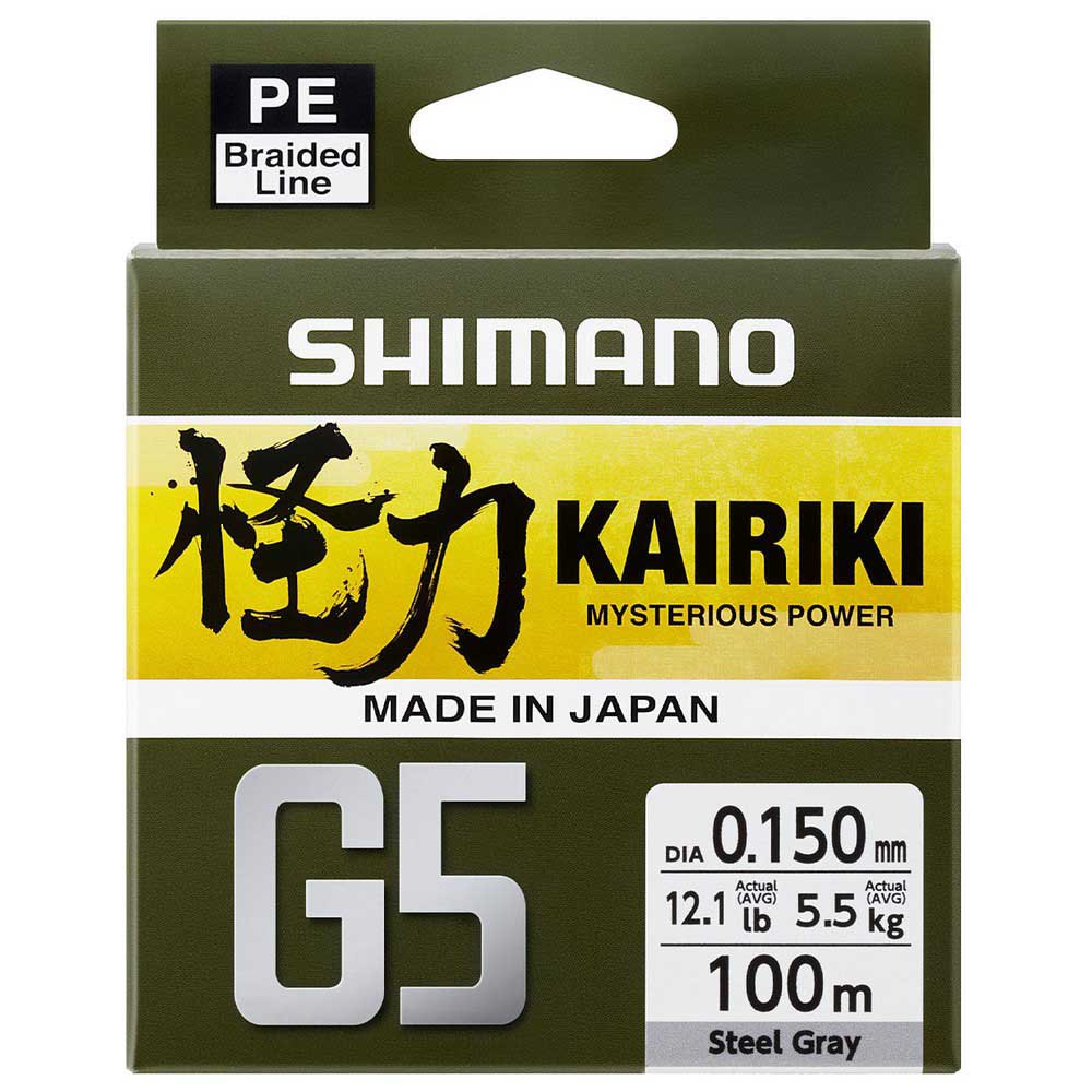 Купить Shimano fishing LDM41UE130100S Kairiki G5 100 M Линия Серый  Steel Grey 0.130 mm  7ft.ru в интернет магазине Семь Футов