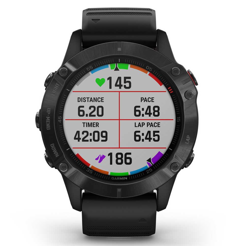 Купить Garmin 010-02158-02 Fenix 6 Pro Часы Черный  Black / Black 7ft.ru в интернет магазине Семь Футов