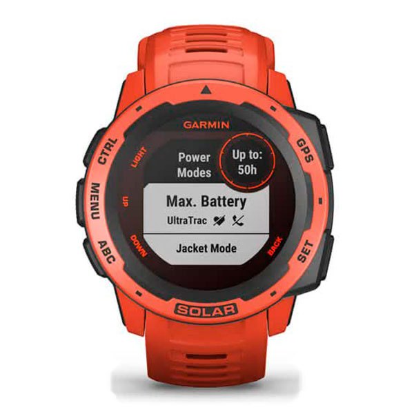 Купить Garmin 010-02293-20 Instinct Solar Часы Красный  Red 7ft.ru в интернет магазине Семь Футов