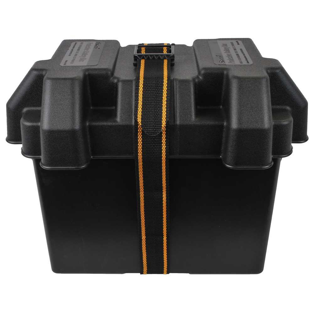 Купить Attwood ATT-9069-1 Standard Battery Box Series 24 Non Vented Черный Black 14 x 9 5/8 x 10 5/8 Inch  7ft.ru в интернет магазине Семь Футов