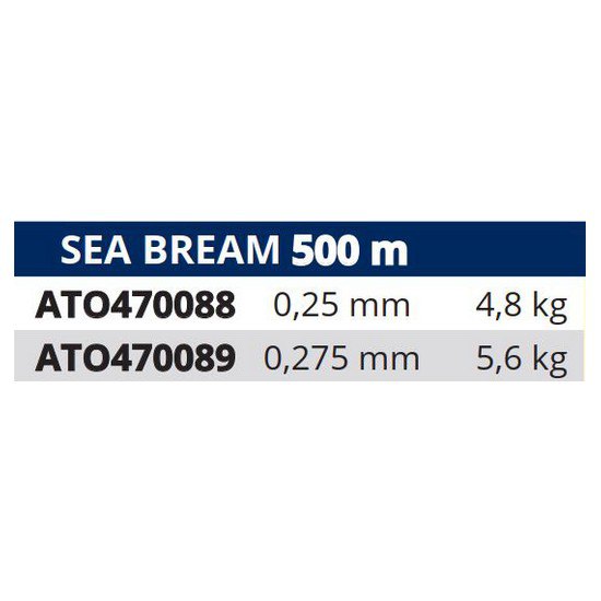 Купить Tortue ATO470089 Sea Bream Мононить 500 M Розовый  Pink 0.275 mm  7ft.ru в интернет магазине Семь Футов