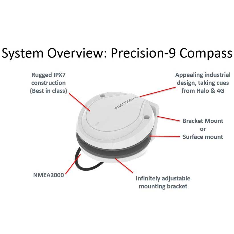 Купить Lowrance 000-12607-001 Precision 9 Белая 7ft.ru в интернет магазине Семь Футов