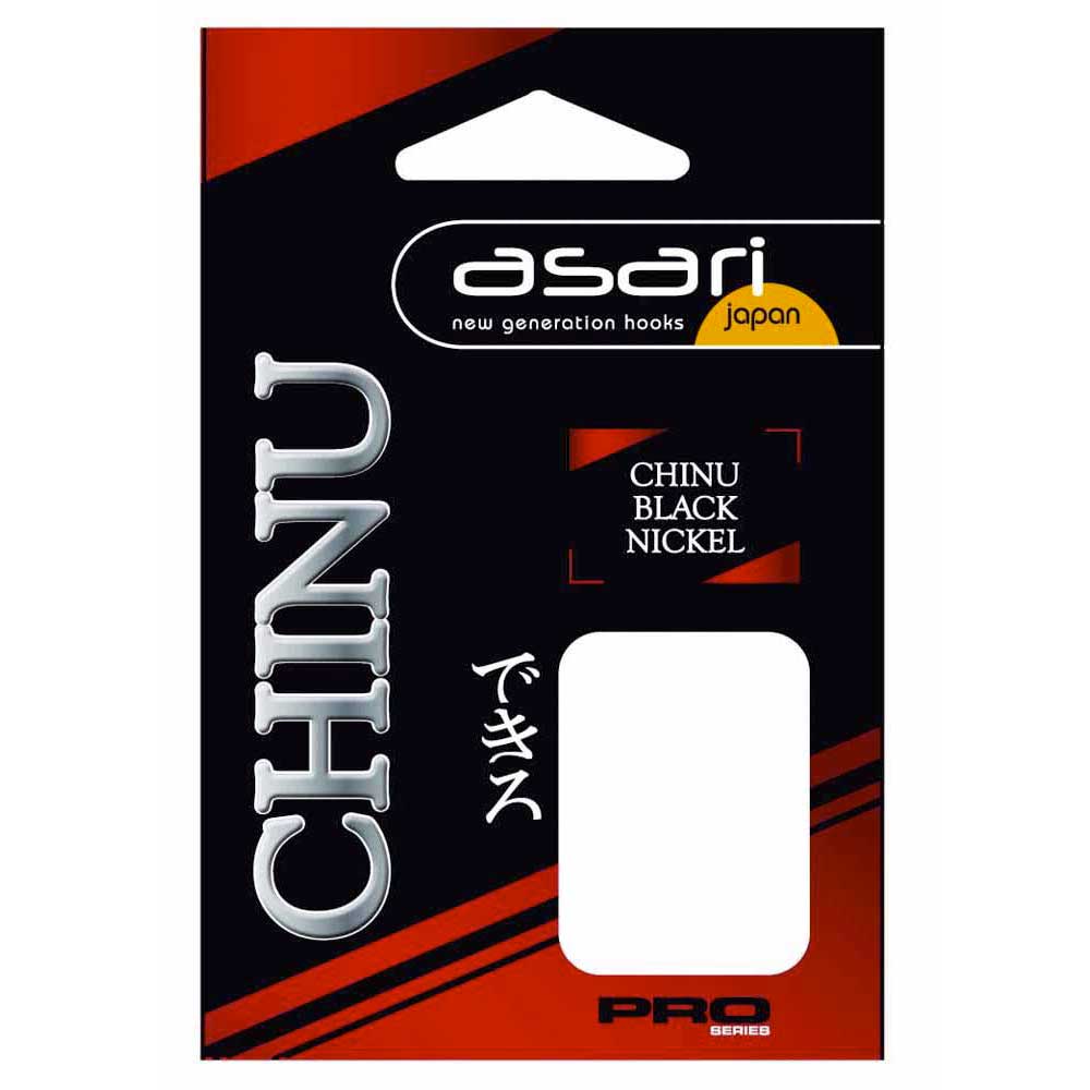 Купить Asari ACH-12 Chinu Pro Крюк Черный  Black Nickel (10 pcs) 12  7ft.ru в интернет магазине Семь Футов